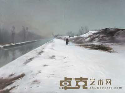 杨永生 雪景 120×160cm